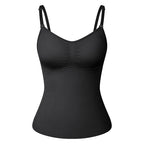Padded Shaperwear Compression Camisole Body Shaper Woman Tummy Control Tank Tops Slimming Shapers Waist Trainer Corset Slim Vest
