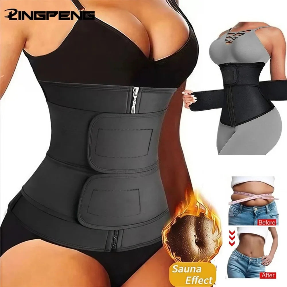 Waist Trainer Slimming Body Shaper Fitness Belt for Weight Loss