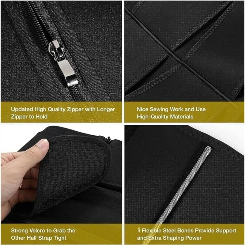 Waist Trainer Slimming Body Shaper Fitness Belt for Weight Loss