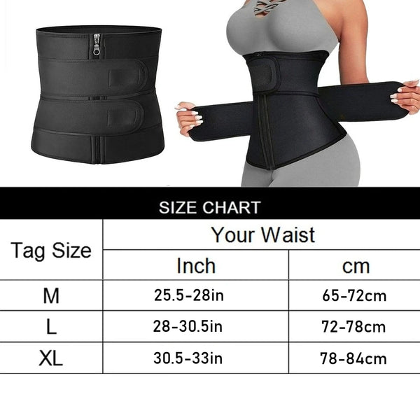 Waist Trainer Slimming Body Shaper Fitness Belt for Weight Loss
